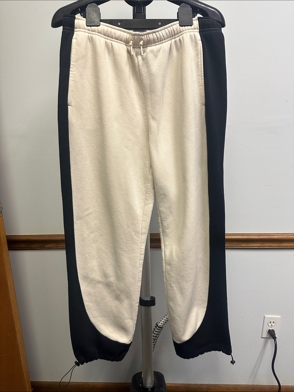 OAK + FORT Off-White Drawstring Sweatpants
